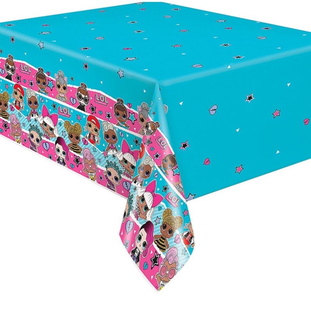 LOL Surprise Tablecloth Birthday Party Supplies LOL Tablecover Rectangle